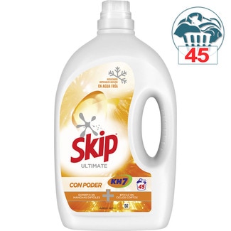 detergente líquido Ultimate con poder KH-7 botella 45 dosis - Skip