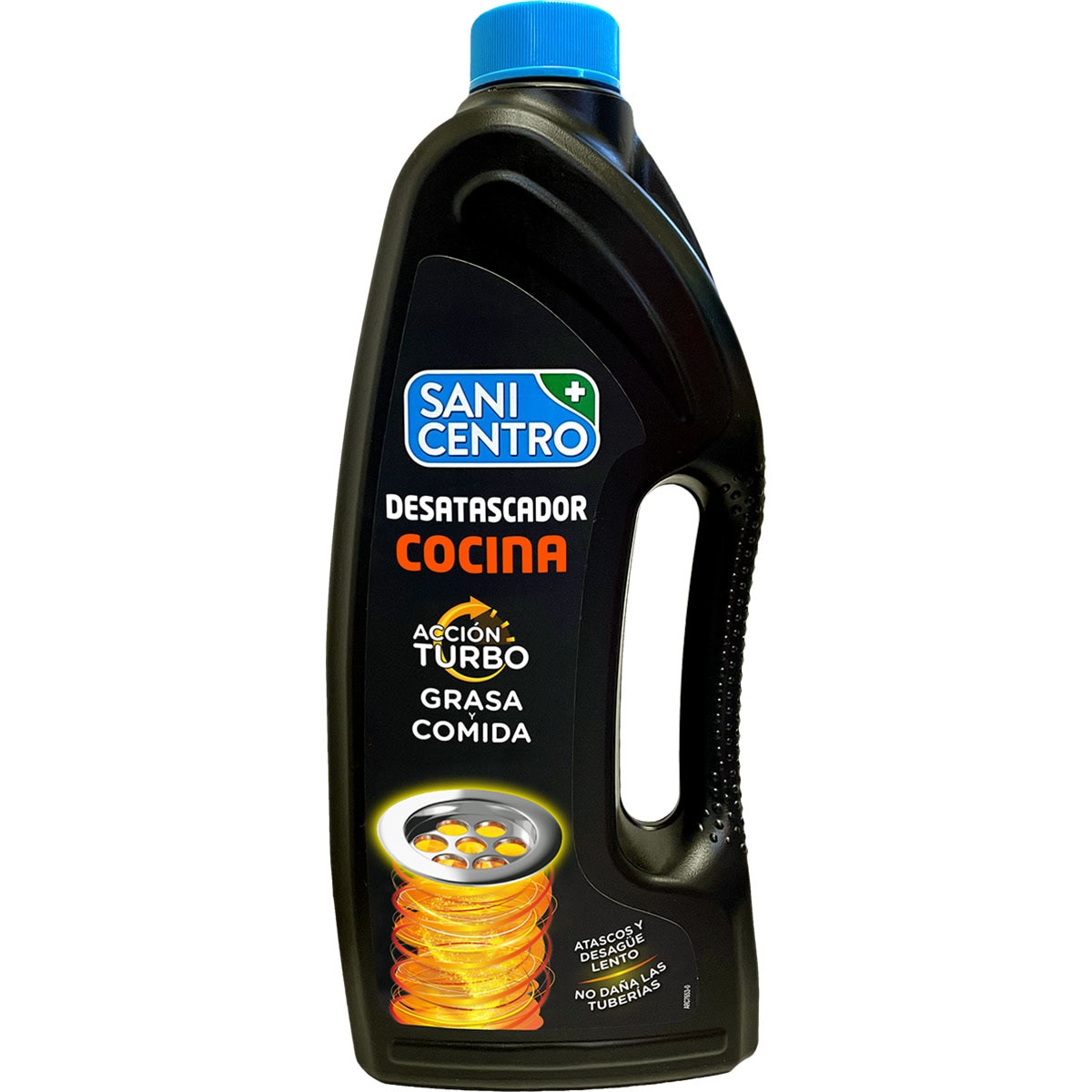 desatascador cocina Acción Turbo para grasa y comida botella 1 l