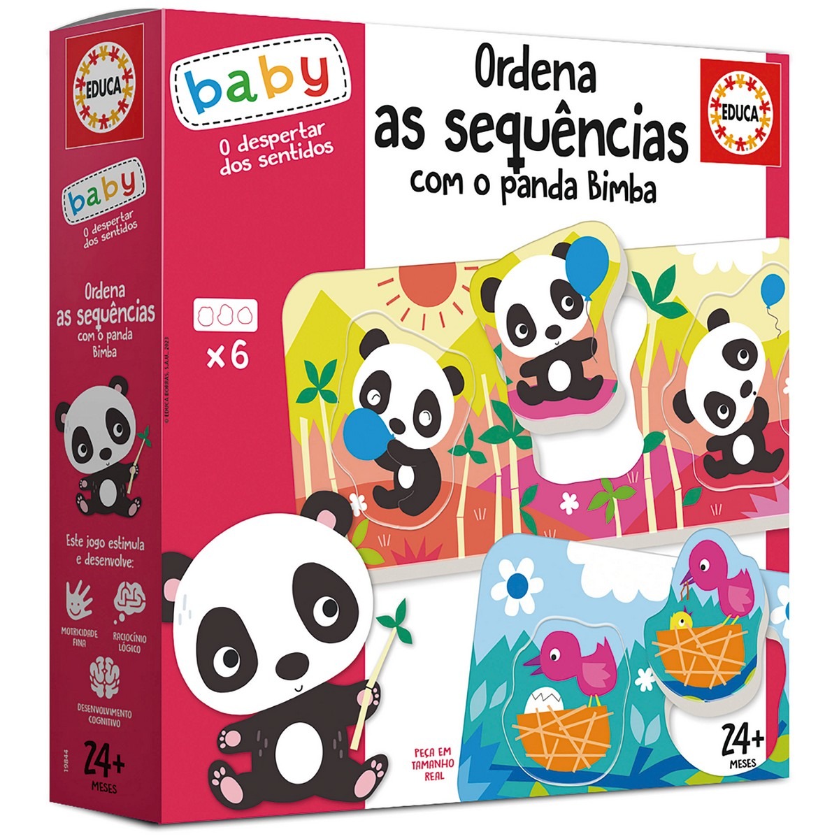 Imagem 0 de Ordena as sequências com o panda Bimba