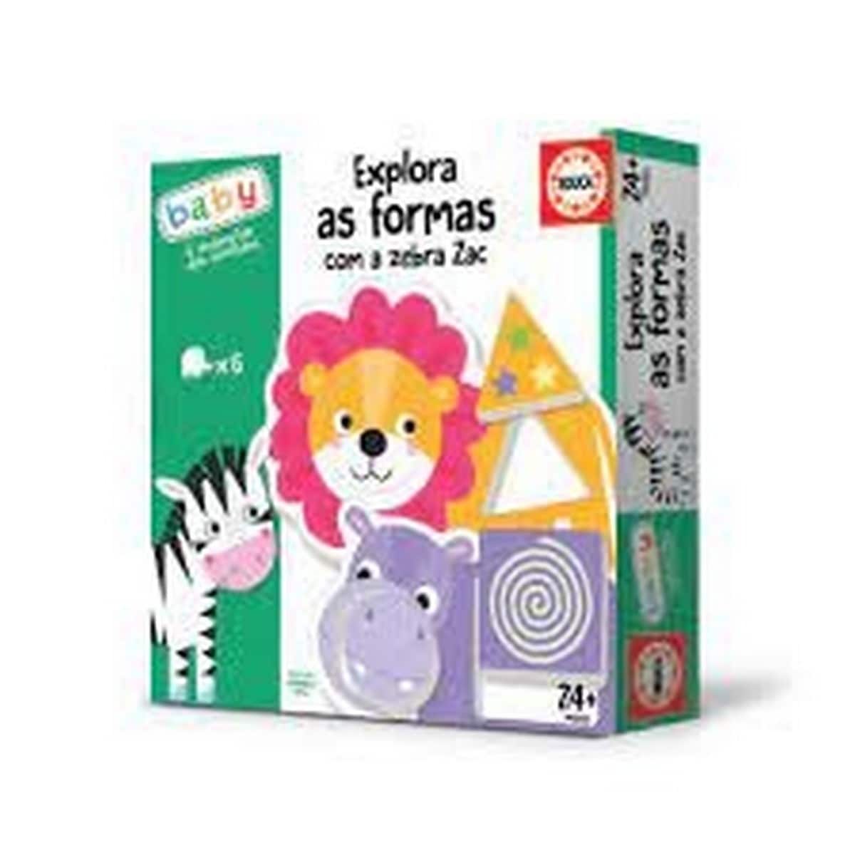 Explora as formas com a zebra Zac 1
