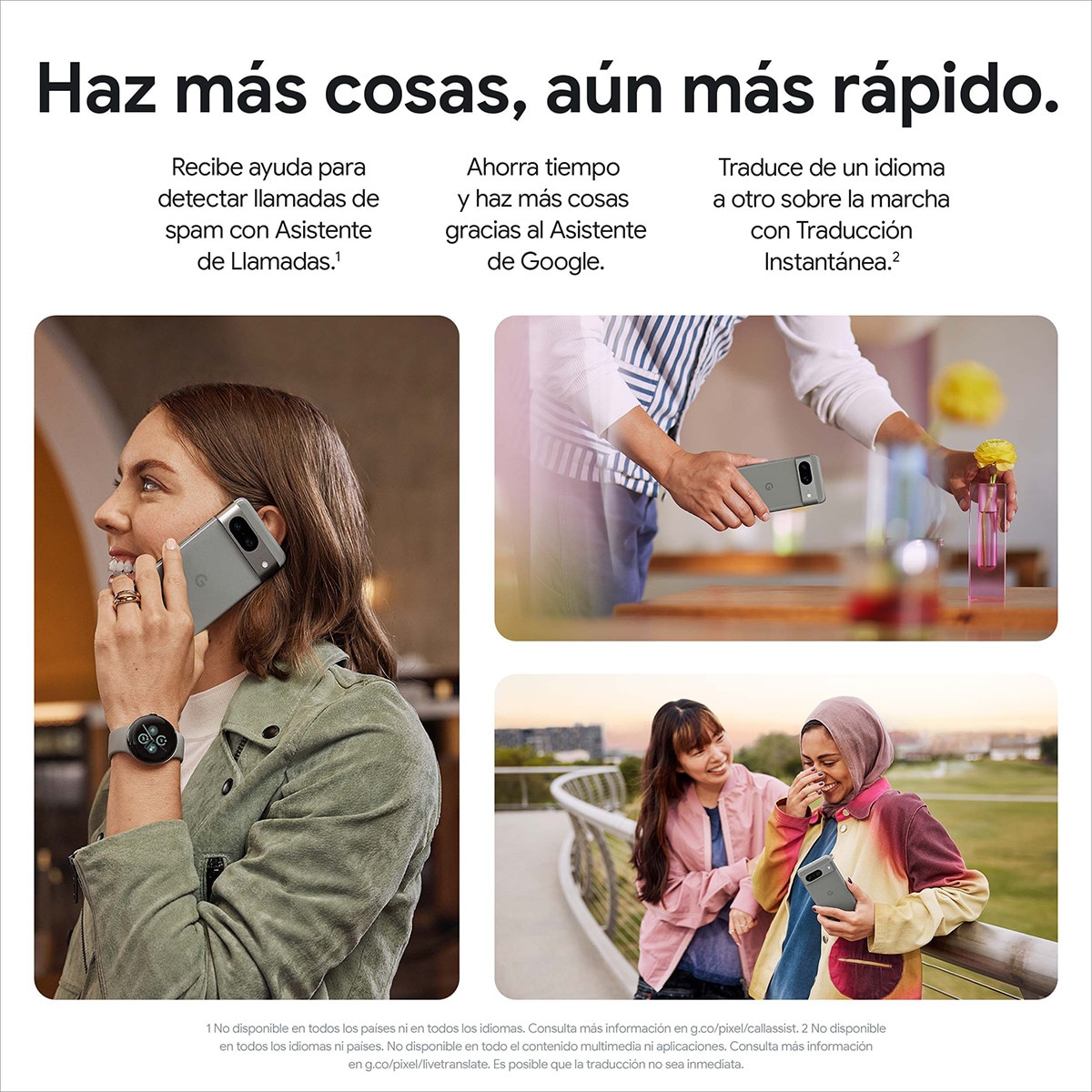 Google Pixel 8 8GB + 128 GB móvil libre Verde liquen-10