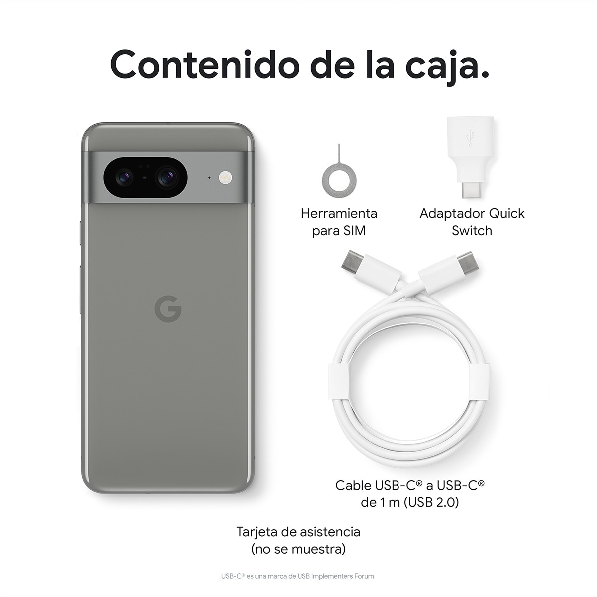 Google Pixel 8 8GB + 128 GB móvil libre Verde liquen-16