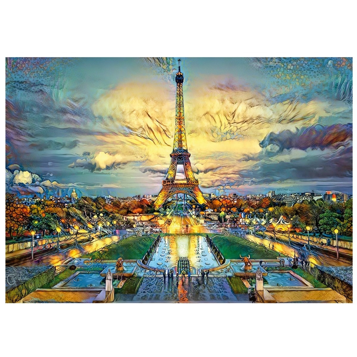 Puzzle 500 Torre Eiffel 2