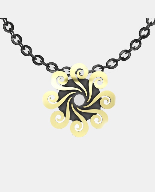 Imagen 0 de Colgante Bohemme Bohemian Spirit I de plata y oro