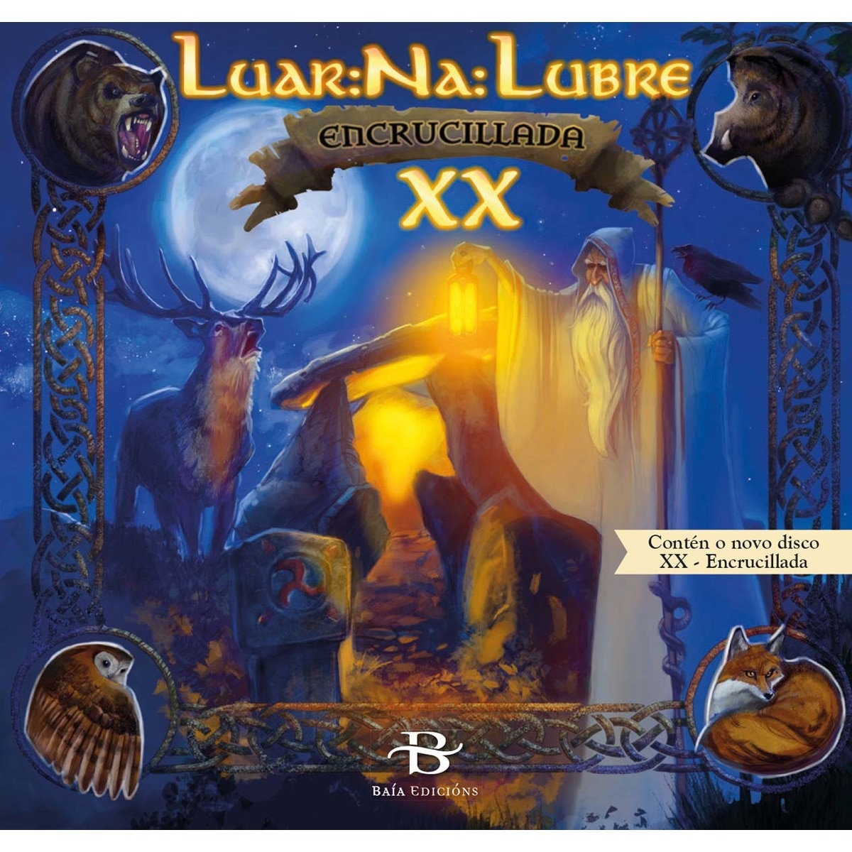Luar Na Lubre XX - Encrucillada (Capa mole com abas) 1