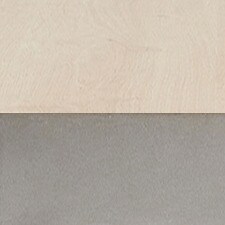 Alumínio/Carvalho artesanal