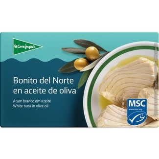 bonito del norte en aceite de oliva lata 73 g neto escurrido - El Corte Ingles