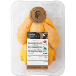 pollo campero entero listo para asar peso aproximado bandeja 1,6 kg - El Corte Ingles Selection