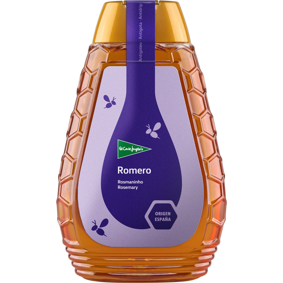 miel de romero antigoteo de origen España bote 500 g