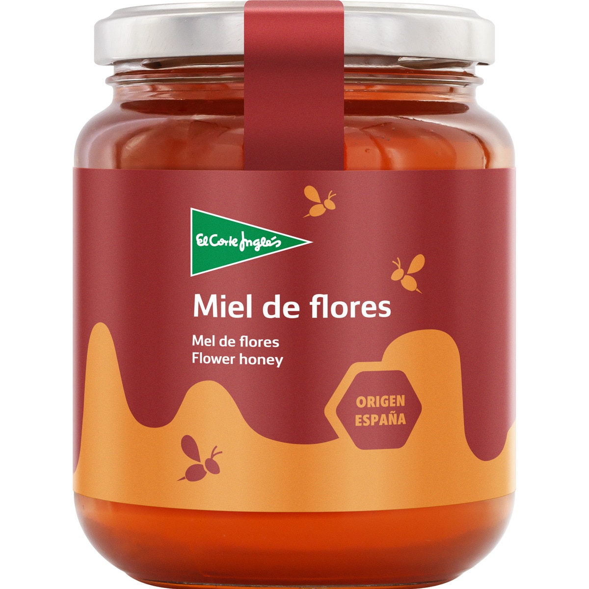 miel de flores de origen España tarro 500 g