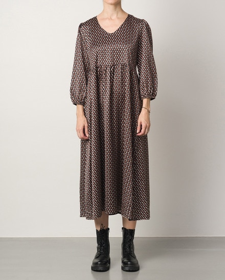 Vestido largo estampado — oferta en Primeriti