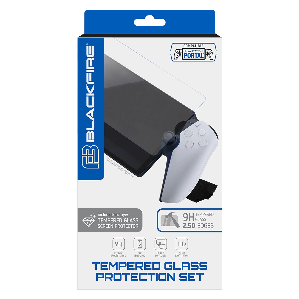 Protetor de Ecrã de Vidro Temperado para PS5 Portal Remote Player Blackfire 3