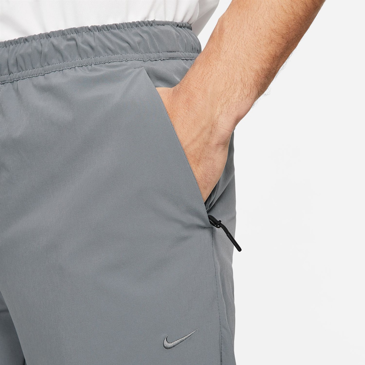 Calças de Homem Dri-FIT Unlimited Cinzento-3
