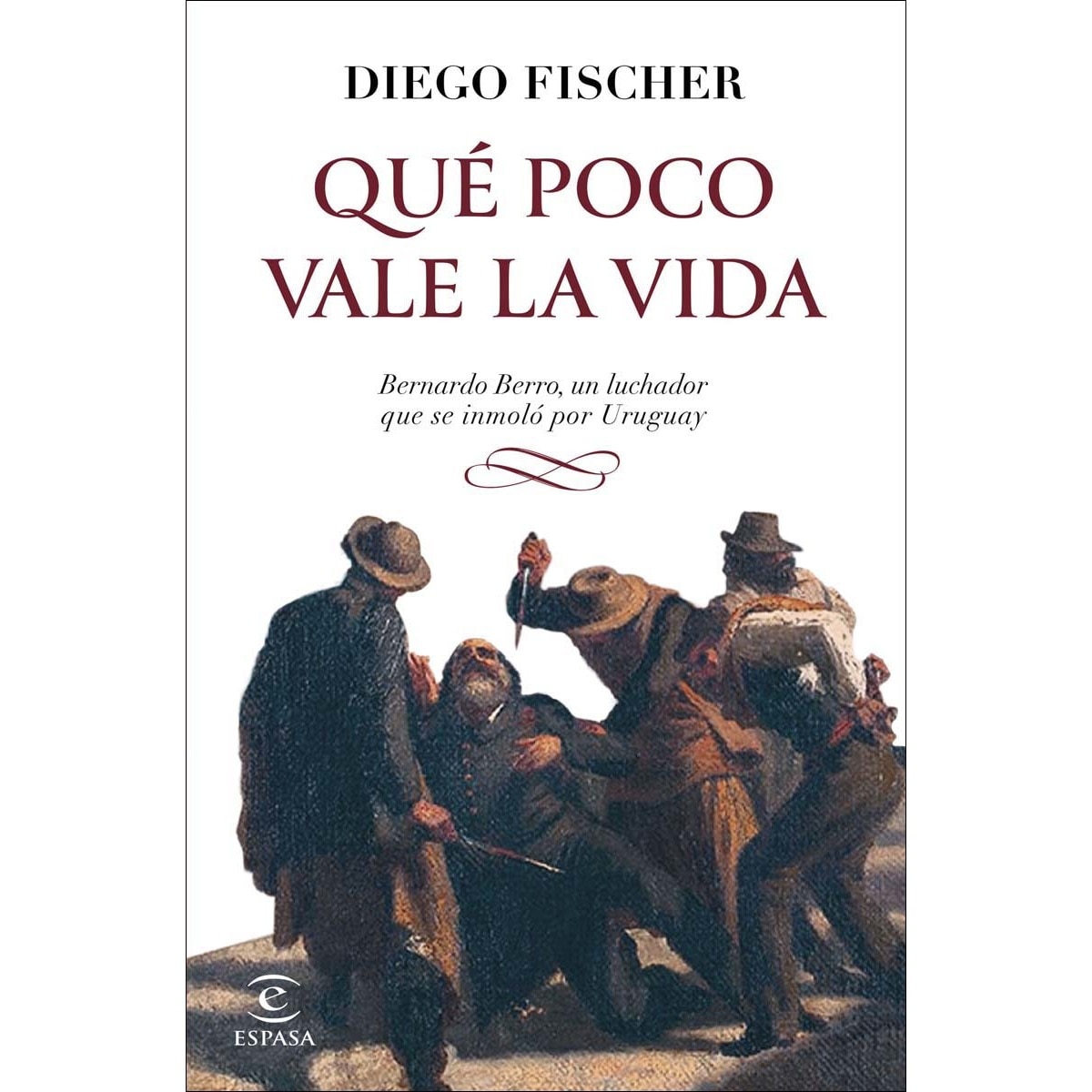 Qué poco vale la vida (Capa mole com abas) 1