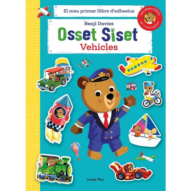 Imagem 0 de Osset Siset. El meu primer llibre d'adhesius. Vehicles (Capa mole)