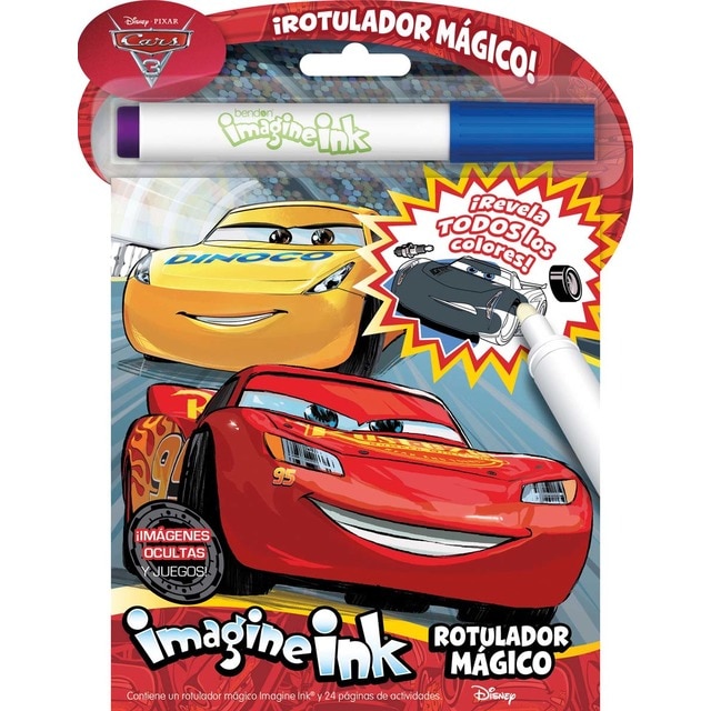 Imagen 0 de Cars 3. Rotulador mágico: Libro de colorear y actividades con rotulador mágico  (Tapa blanda)