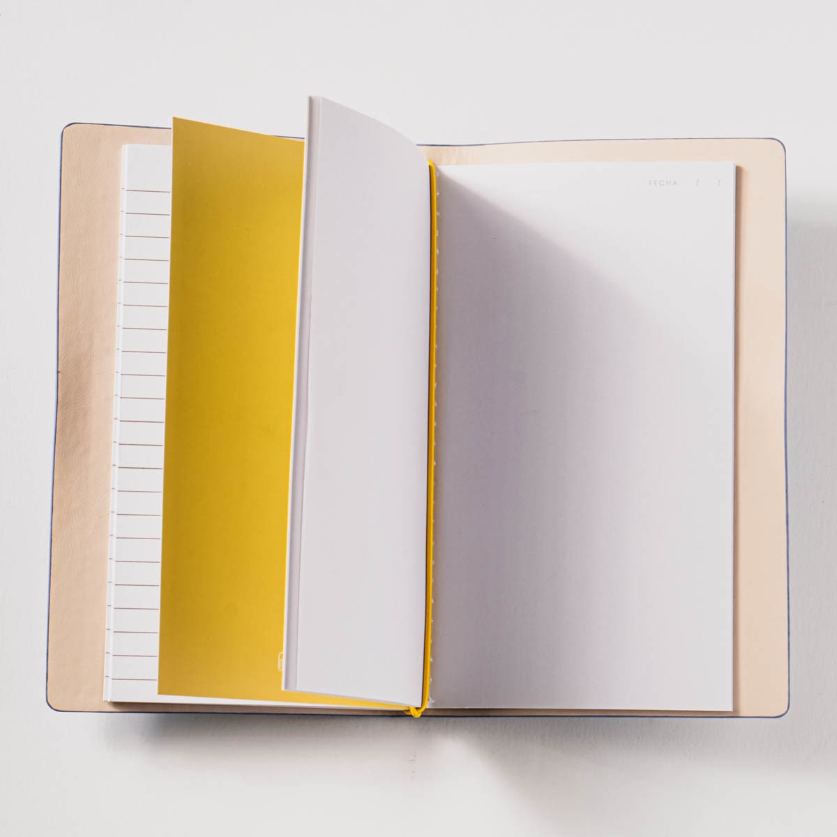 Libretas piel sintética M margaritas Frost azul /Multicolor Azul / Multicolor-5