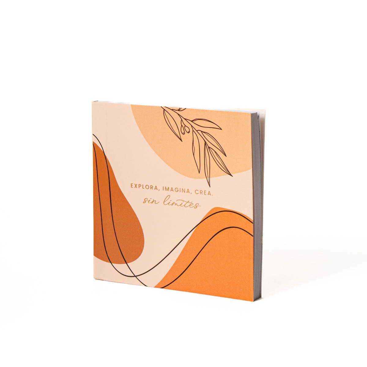 Imagem 0 de Memopad S Folhas - Laranja/Preto