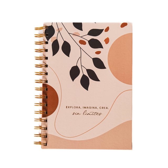 Imagen 0 de Cuaderno M hojas Frost naranja /Negro