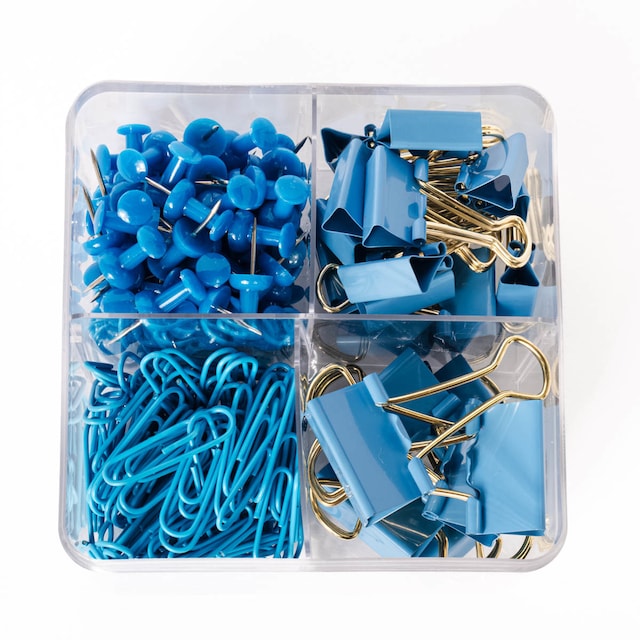 Imagen 0 de Kit de papelería clips Frost naranja /Multicolor