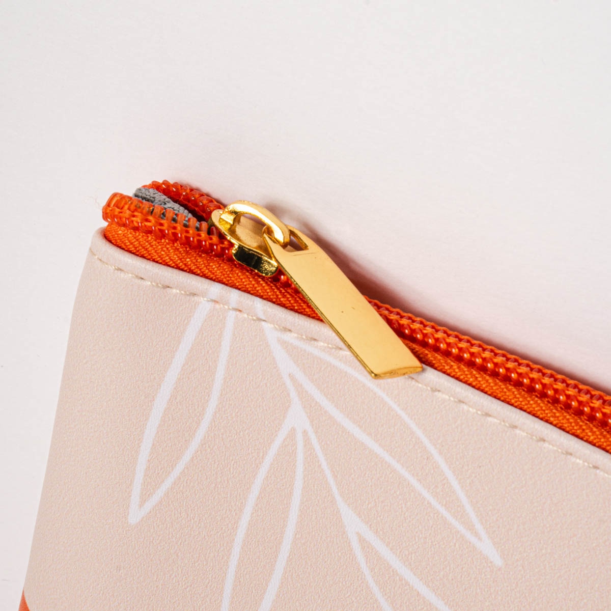 Estojo para Lápis Folhas - Laranja/Multicolor Laranja / Multicolor-2