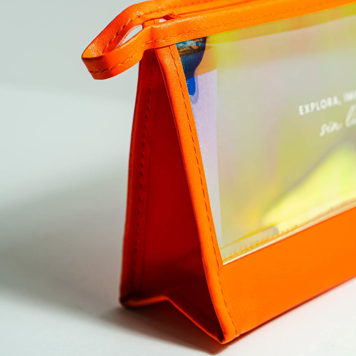 Estuche hojas Frost naranja /Multicolor Azul / Multicolor-2
