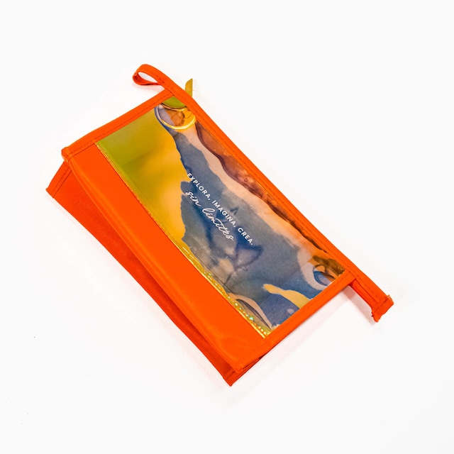 Imagem 0 de Estojo Folhas - Laranja/Multicolor