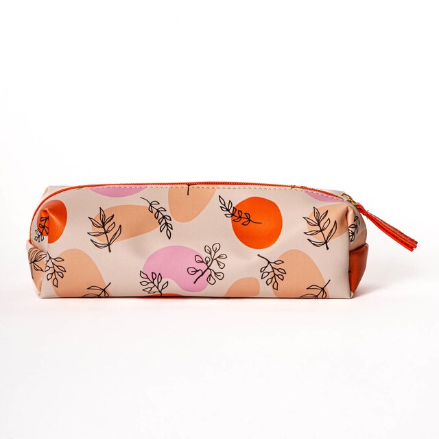 Imagen 0 de Estuche portatodo hojas Frost naranja /Multicolor