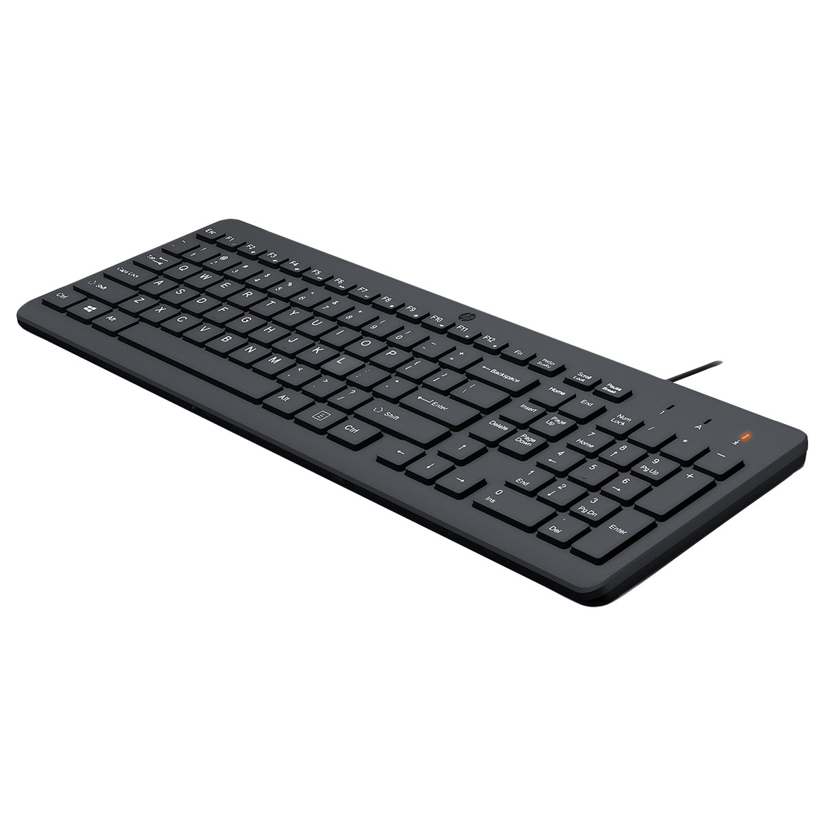 Teclado con cable HP 150 Negro-2