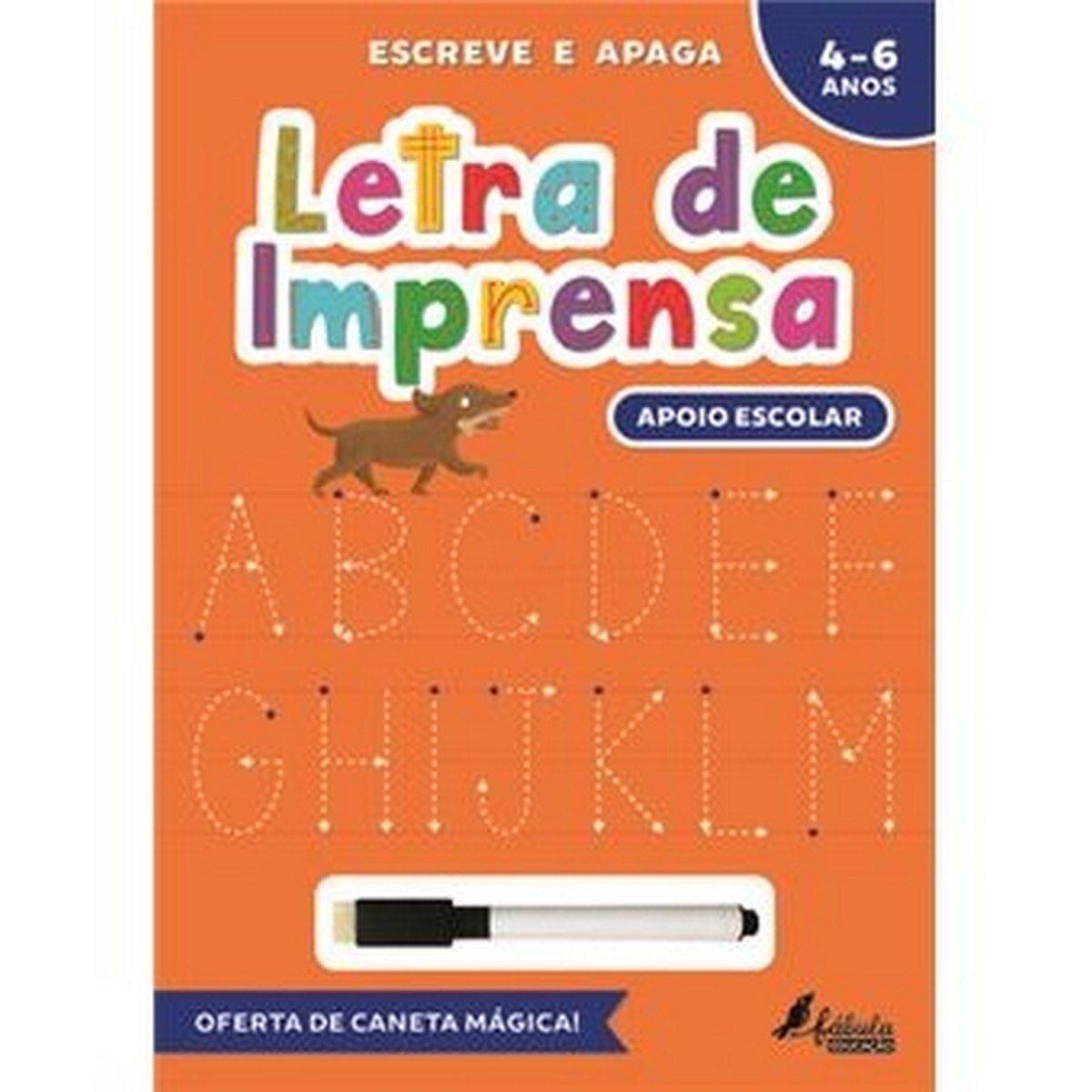 Escreve e Apaga - Letra de Imprensa: 4-6 Anos 1
