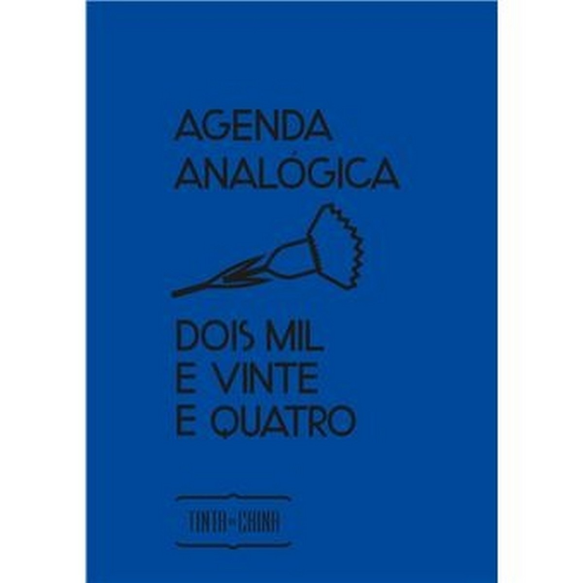 Imagem 0 de Analógica Diária Dois Mil e Vinte e Quatro - Azul