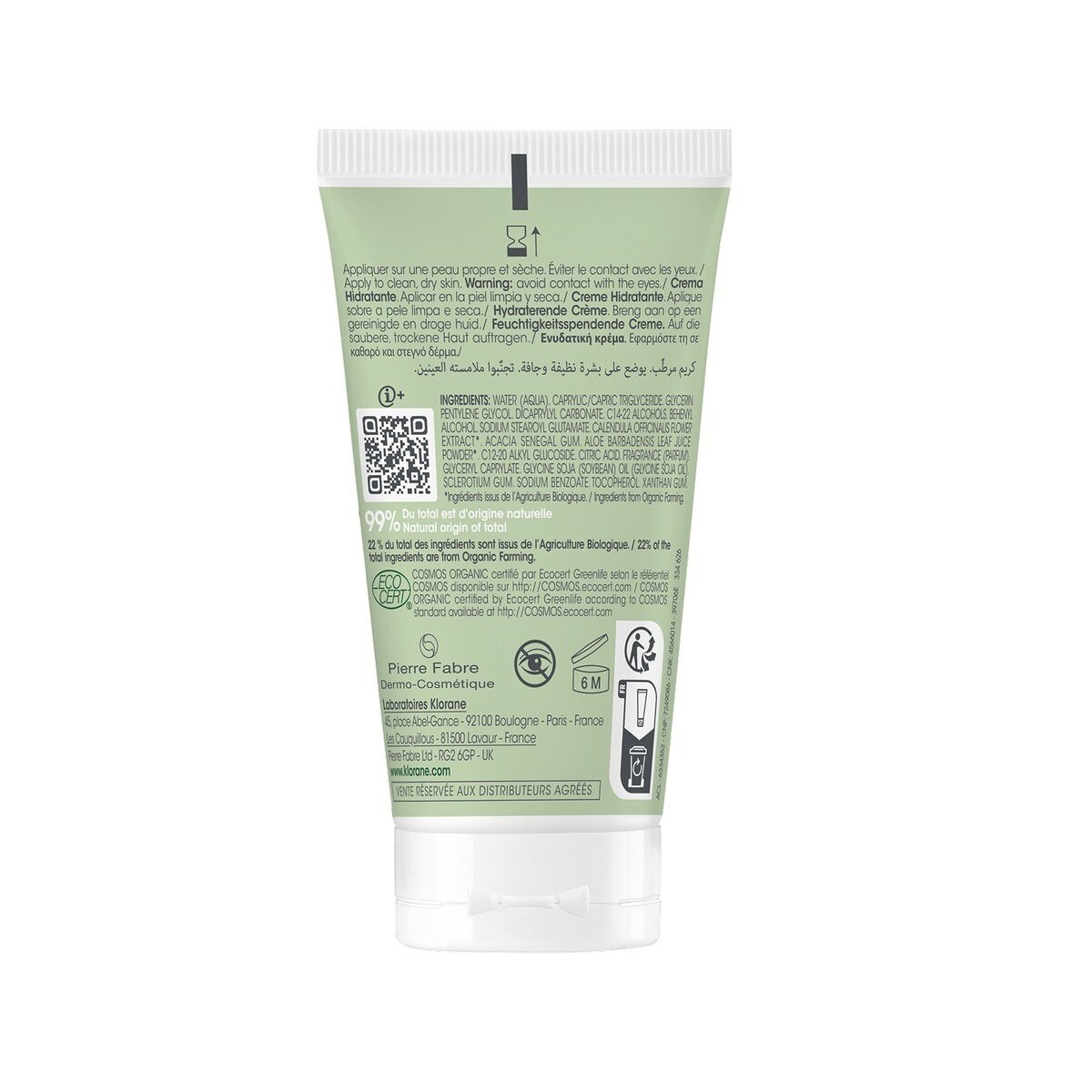 Creme Hidratante BIO Klorane Bebé - 50 ml 2