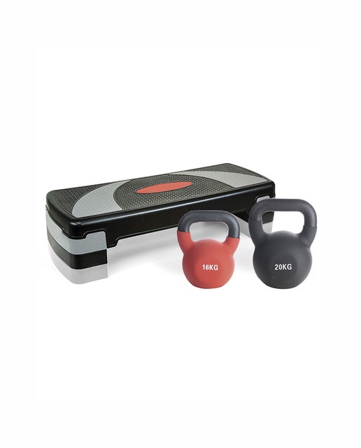 Imagen 0 de Pack step + pesas 16kg y 20 kg