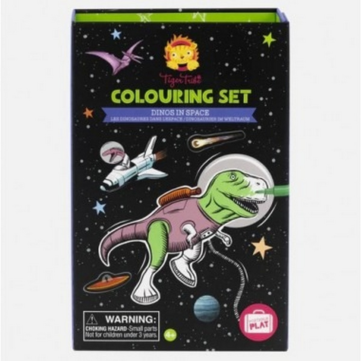 Kit de Colorir Dinos in Space 1