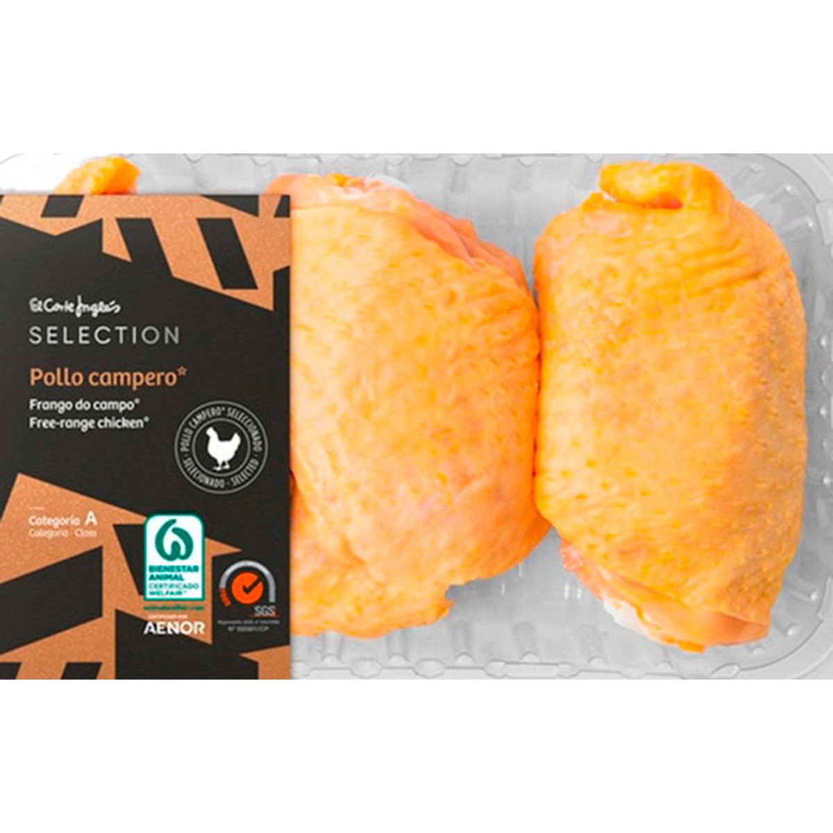 Coxas de Frango do Campo Peso Aproximado cuvete 800 g