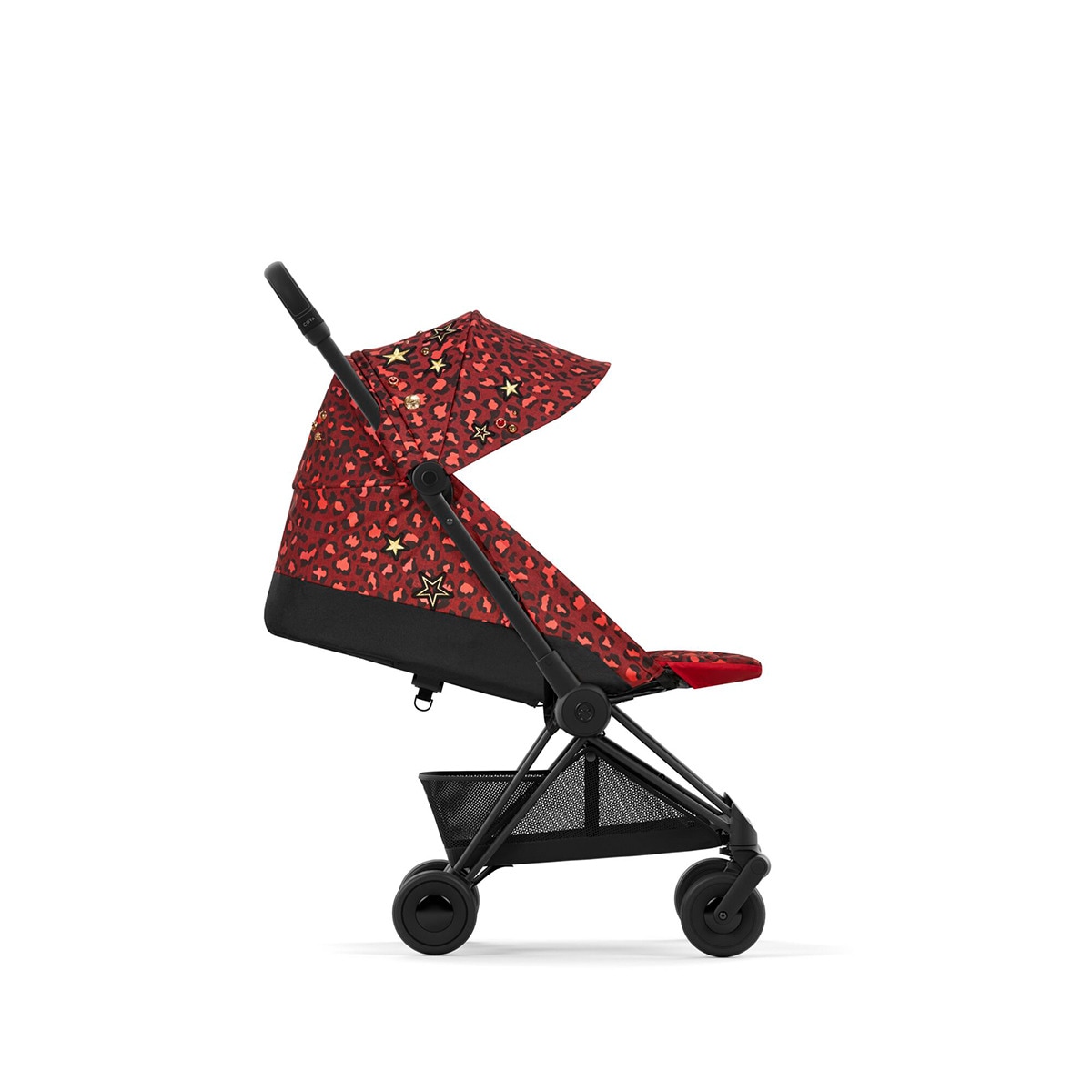 Carrinho de Passeio Coya Rockstar Vermelho-4