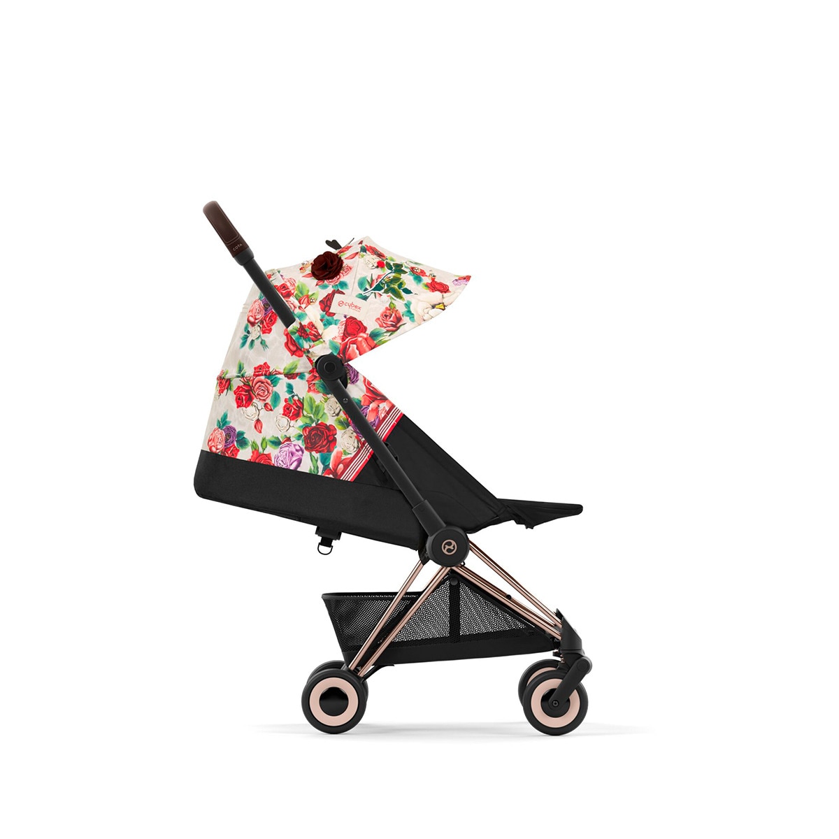 Carrinho de Passeio Coya Spring Blossom Bege-4