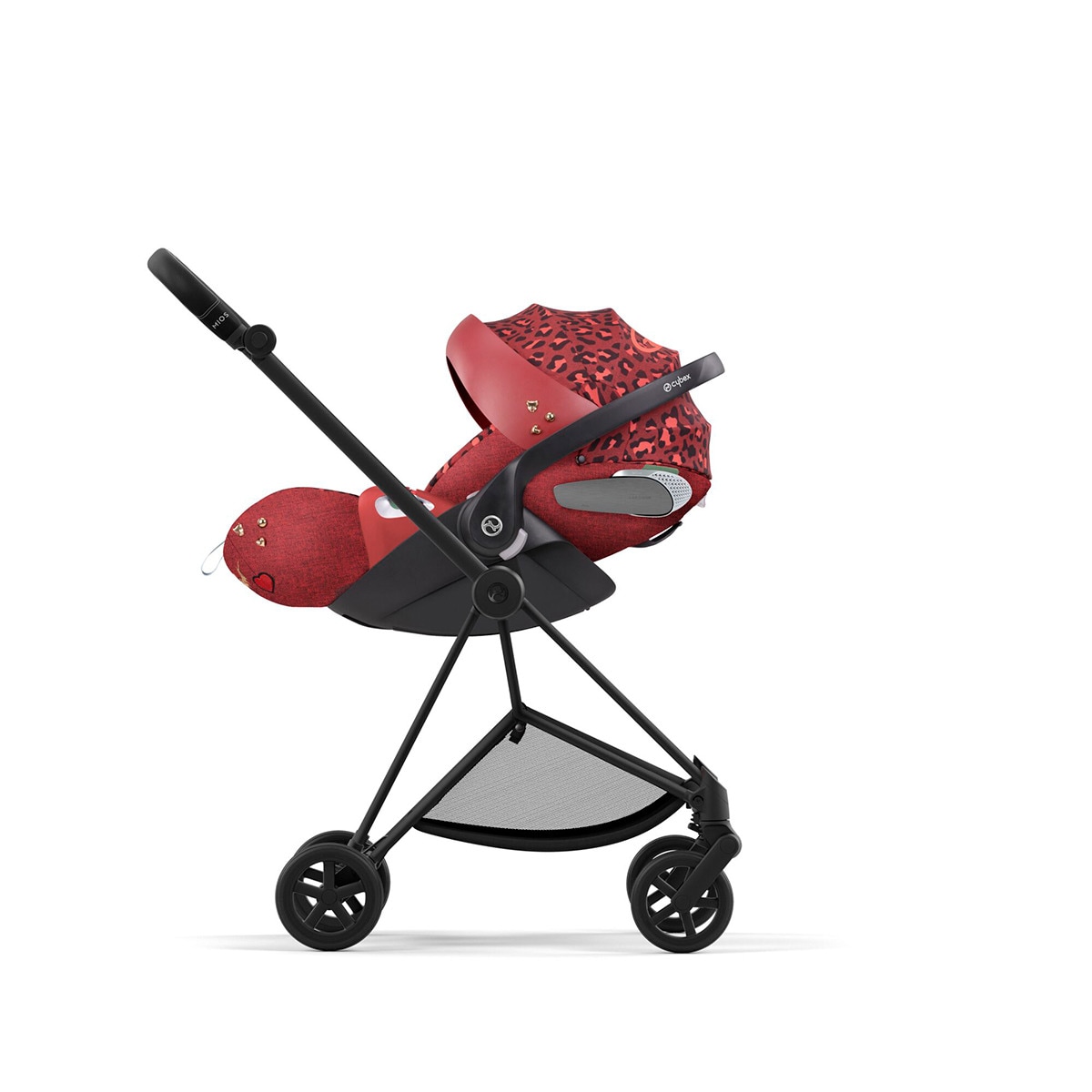Cadeira Auto Cloud T Rockstar (45 - 87cm) Vermelho-5