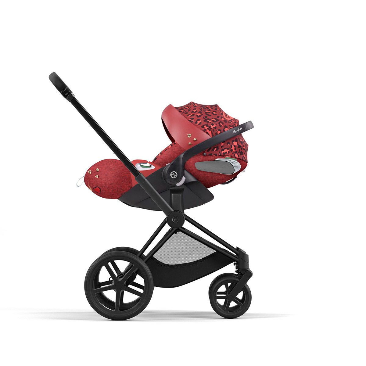 Cadeira Auto Cloud T Rockstar (45 - 87cm) Vermelho-4