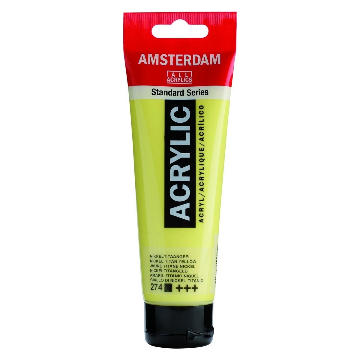 Tubo de Tinta Acrílica 120 ml - Níquel Titânio 1