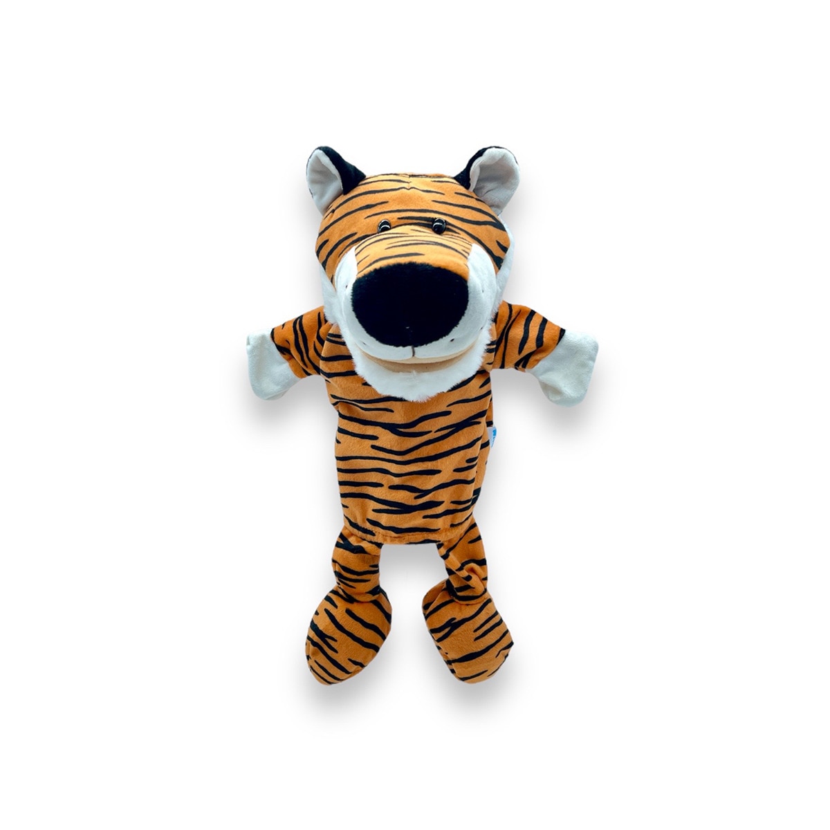 Marioneta de mano Mabapu el tigre Robert Naranja-1