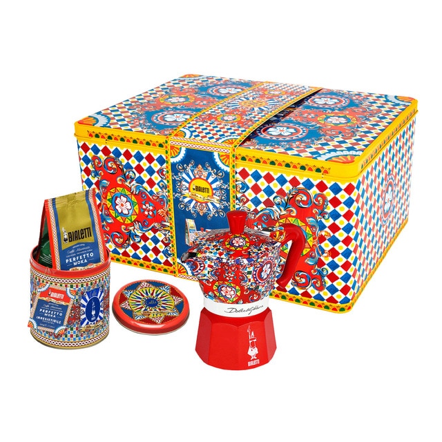 Imagen 0 de Set cafetera Moka y café Dolce & Gabbana Bialetti