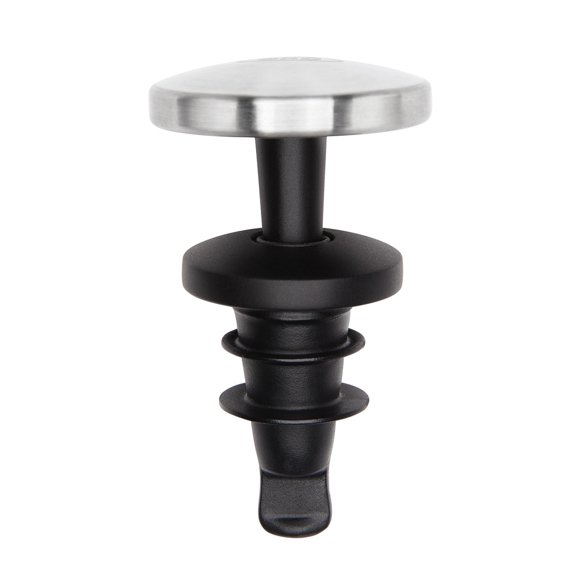 Conjunto de 2 Tampas Herméticas para Vinho Preto-2