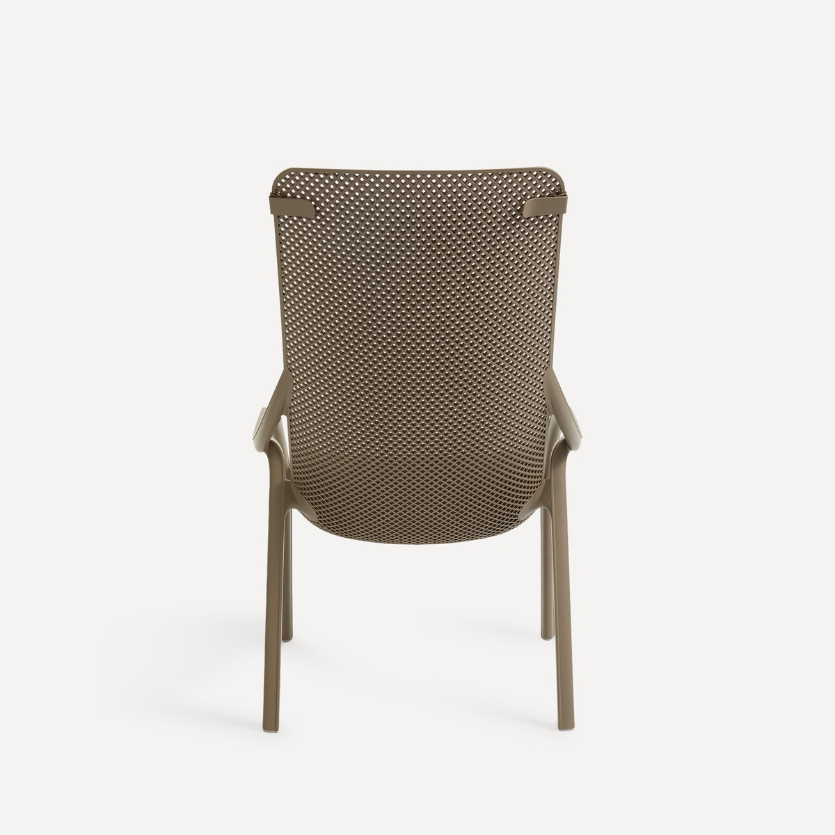 Poltrona Baixa de Mesa de Refeições de Jardim Net Taupe-4