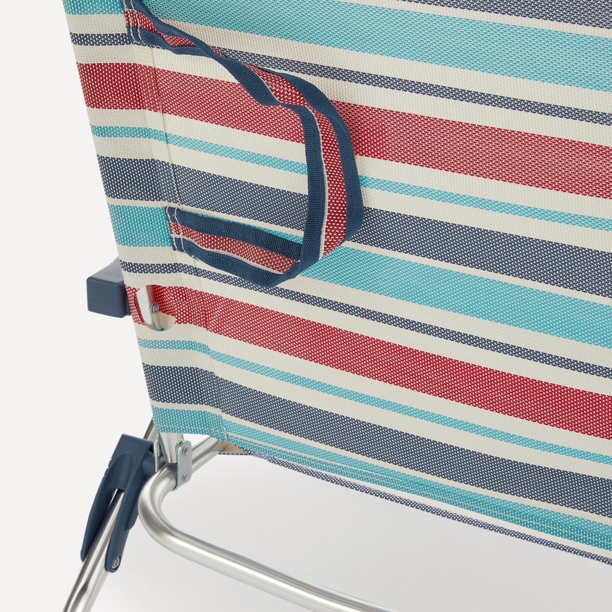 Silla baja plegable y reclinable Amalfi Basics El Corte Inglés Azul-5