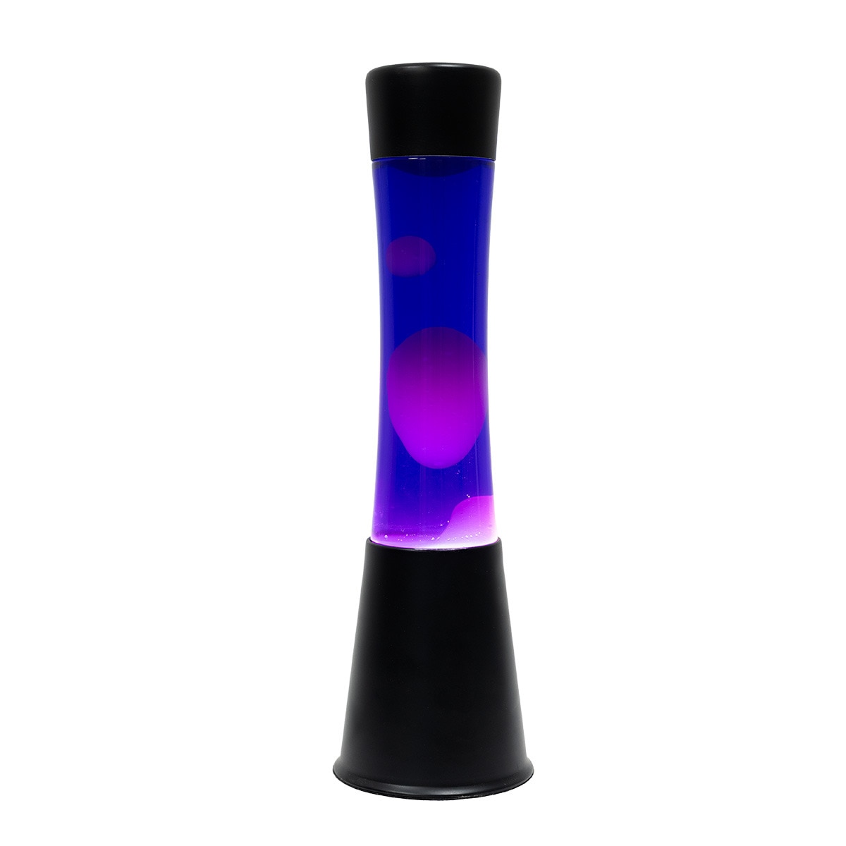 Candeeiro de Lava Tower Very Peri - Roxo Branco Base Preta 1