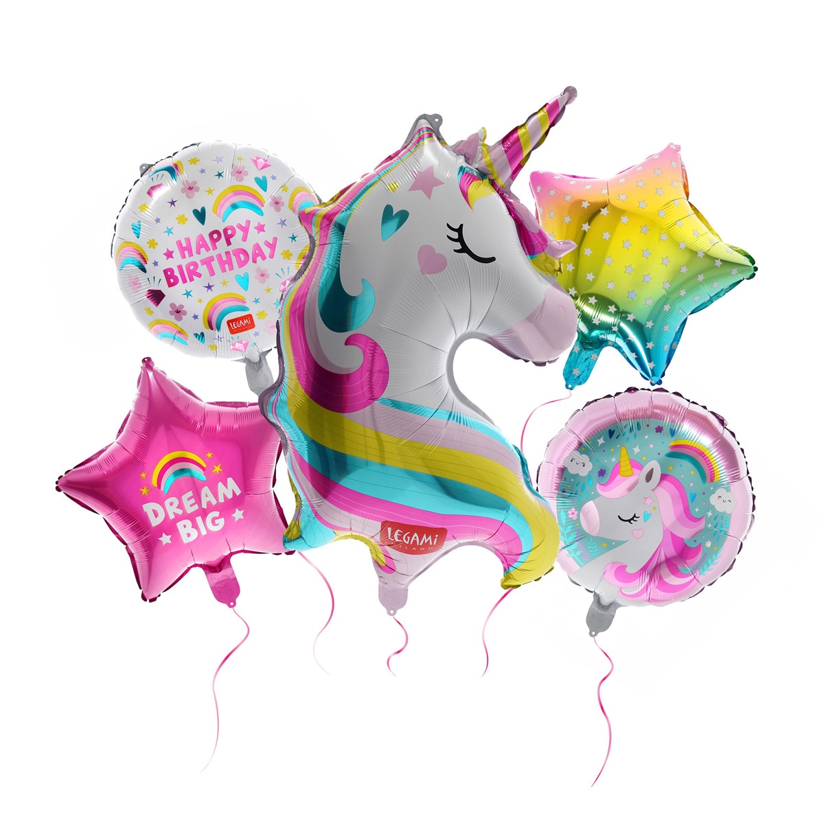 Imagem 0 de Conjunto de Balões Unicorn