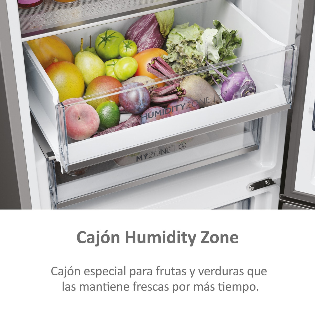 Frigorífico Combi Haier Total No Frost con WIFI 2D 60 Series 5 - HDPW5620CNPK Inox-5