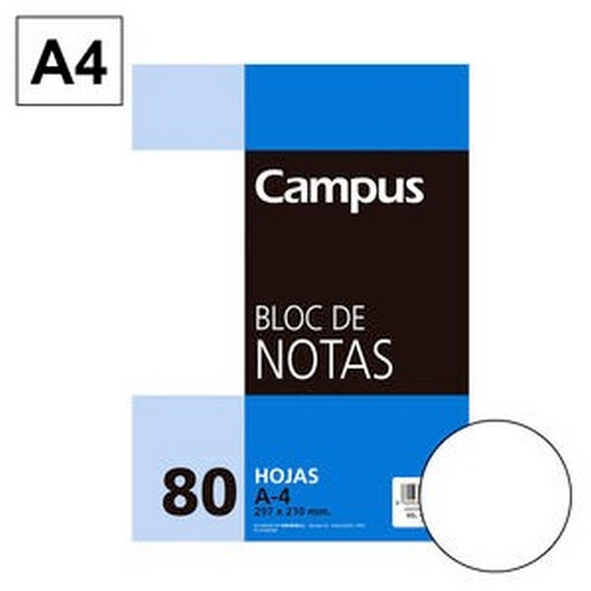 Bloco de Notas A4 Liso 1
