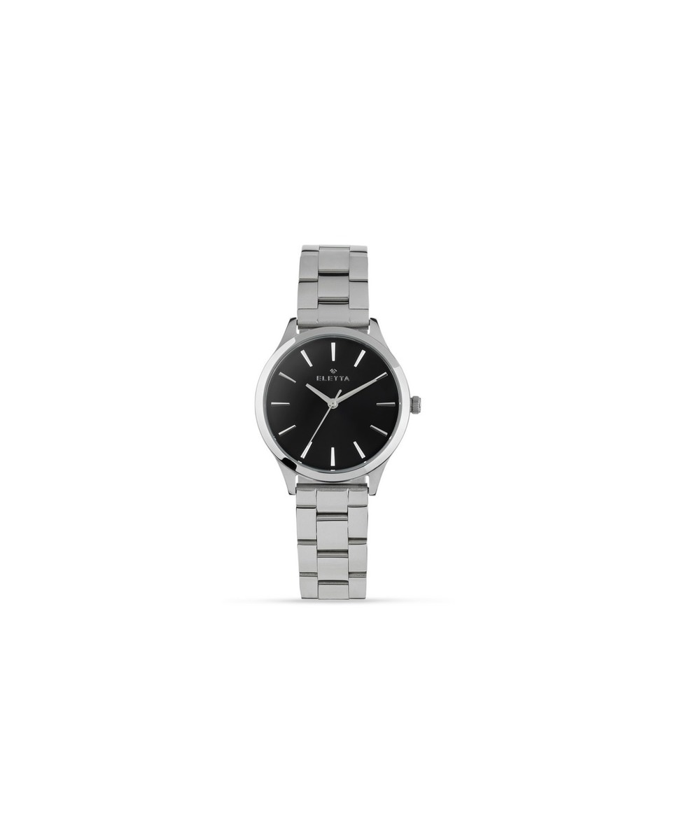 Imagem 0 de Relógio ELETTA Aço 34, Preto, Bracelete Aço